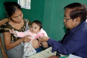 women&children served by mobile clinic